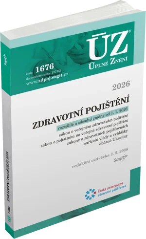 ÚZ č.1676 Zdravotní pojištění, 2026 Nakladatelství Sagit