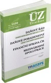 ÚZ č.1410 Daňový řád Nakladatelství Sagit ÚZ č.1410 Daňový řád Nakladatelství Sagit