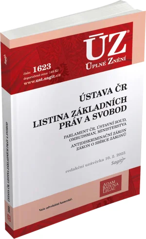 ÚZ č.1623 Ústava ČR, Listina základních práv a svobod Nakladatelství Sagit ÚZ č.1623 Ústava ČR, Listina základních práv a svobod Nakladatelství Sagit