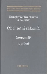 Obchodní zákoník komentář - 4.vydání C.H.Beck