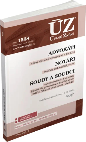 ÚZ č.1634 Advokáti, Notáři, Soudci a soudy Nakladatelství Sagit ÚZ č.1634 Advokáti, Notáři, Soudci a soudy Nakladatelství Sagit