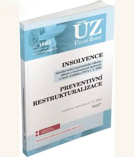ÚZ č.1663 Insolvence, Preventivní restrukturalizace Nakladatelství Sagit ÚZ č.1663 Insolvence, Preventivní restrukturalizace Nakladatelství Sagit