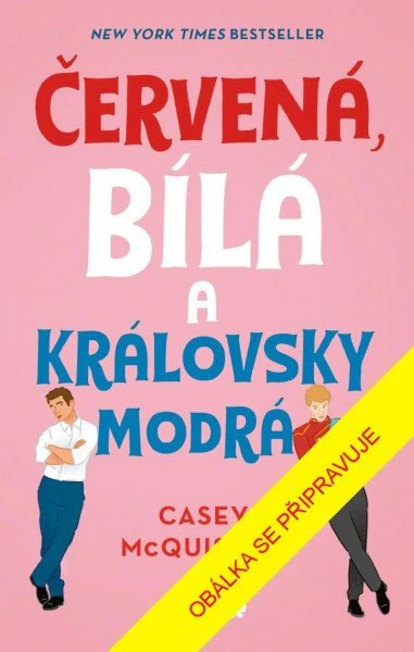 Červená, bílá a královsky modrá Yoli