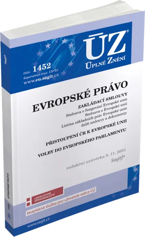 ÚZ č.1452 Evropské právo Nakladatelství Sagit ÚZ č.1452 Evropské právo Nakladatelství Sagit
