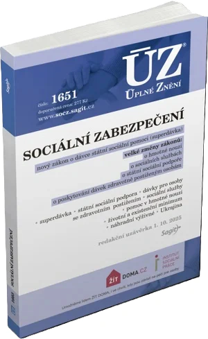 ÚZ č.1651 Sociální zabezpečení Nakladatelství Sagit ÚZ č.1651 Sociální zabezpečení Nakladatelství Sagit