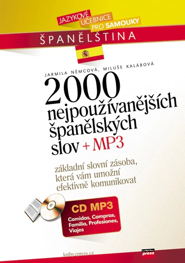 2000 nejpoužívanějších španělských slov + MP3 EDIKA 2000 nejpoužívanějších španělských slov + MP3 EDIKA