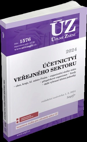 ÚZ č.1672 Účetnictví veřejného sektoru (obce, kraje, příspěvkové organizace, organizační složky stát Nakladatelství Sagit