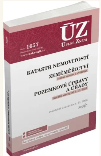 ÚZ č.1657 Katastr nemovitostí Nakladatelství Sagit ÚZ č.1657 Katastr nemovitostí Nakladatelství Sagit