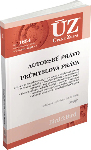 ÚZ č.1684 Autorské právo, Průmyslová práva Nakladatelství Sagit ÚZ č.1684 Autorské právo, Průmyslová práva Nakladatelství Sagit