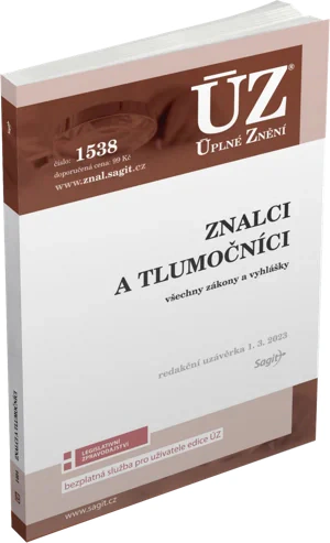 ÚZ č.1538 Znalci a tlumočníci Nakladatelství Sagit