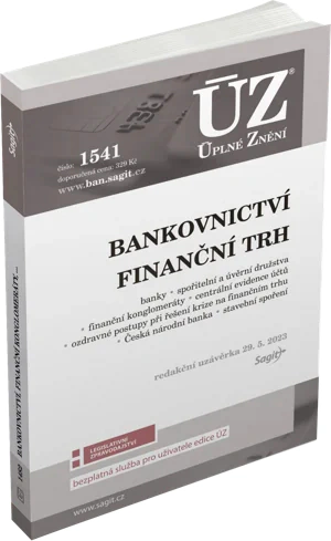 ÚZ č.1541 Bankovnictví, Finanční konglomeráty, Stavební spoření, Centrální evidence účtů Nakladatelství Sagit