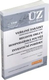 ÚZ č.1546 Veřejné zakázky, Ochrana hospodářské soutěže, Veřejná podpora, Investiční pobídky, Registr Nakladatelství Sagit