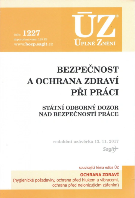 ÚZ č.1227 Bezpečnost a ochrana Nakladatelství Sagit ÚZ č.1227 Bezpečnost a ochrana Nakladatelství Sagit