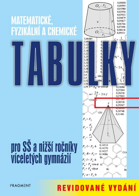 Matematické, fyzikální a chemické tabulky – revidované vydání Fragment Matematické, fyzikální a chemické tabulky – revidované vydání Fragment