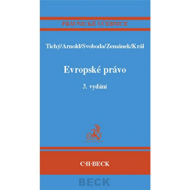 Evropské právo, 3. vydání C.H.Beck