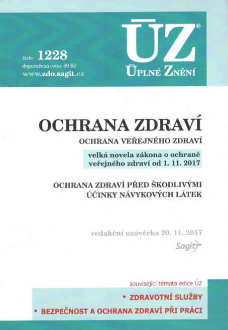 ÚZ č.1228 Ochrana zdraví Nakladatelství Sagit