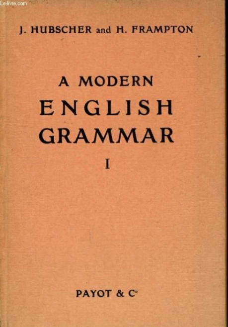 A Modern English Grammar I. 