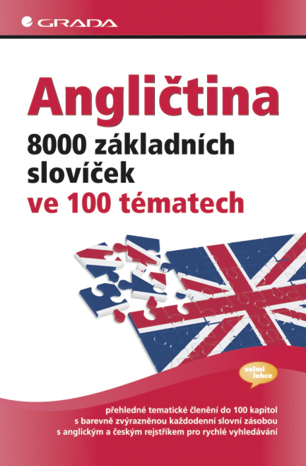 Angličtina 8000 základních slovíček ve 100 tématech Grada