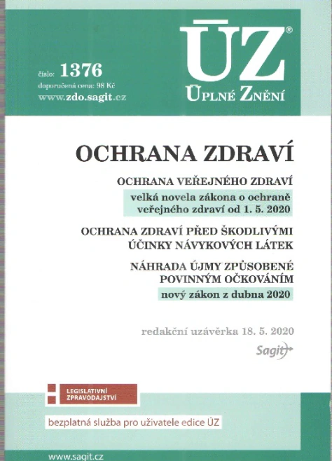 ÚZ č.1376 Ochrana zdraví Nakladatelství Sagit